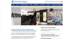 Desktop Screenshot of ackordscentralen.se