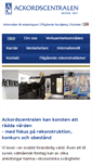 Mobile Screenshot of ackordscentralen.se